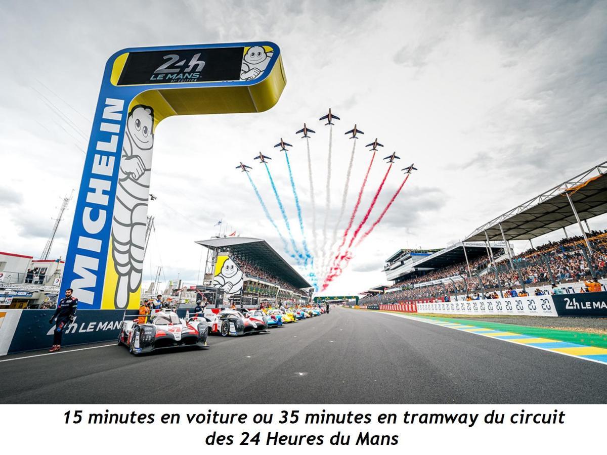 Le Myanmar - Hyper Centre - Parking - 4P Lägenhet Le Mans Exteriör bild